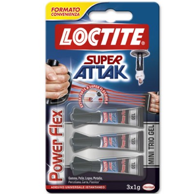 ATTACCATUTTO SUPER ATTACK POWERFLEX MINI GEL 3X1G