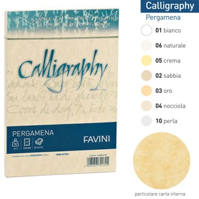 BUSTE 12X18 PERGAMENA 90G CF DA 25 PZ COL. CREMA