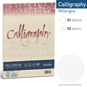 CARTA A4 MILLERIGHE 100GR CF DA 50 FG COL. AVORIO