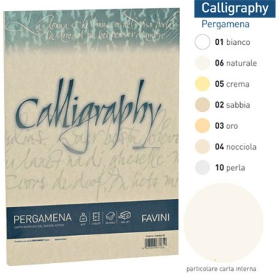 CARTA A4 PERGAMENA 90GR CF DA 50 FG COL. NATURALE