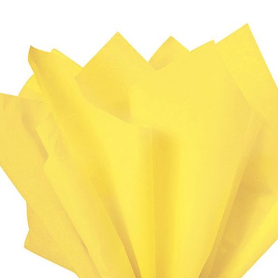 CARTA VELINA 20 GR. 50X76 CM CF 24 FG GIALLO