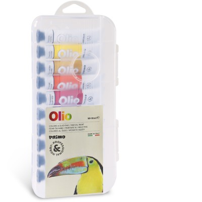 COLORI A OLIO DA 10 TUBI 18 ML COLORI ASSORTITI