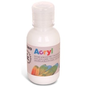 COLORI ACRILICI DA 125ML COL. BIANCO