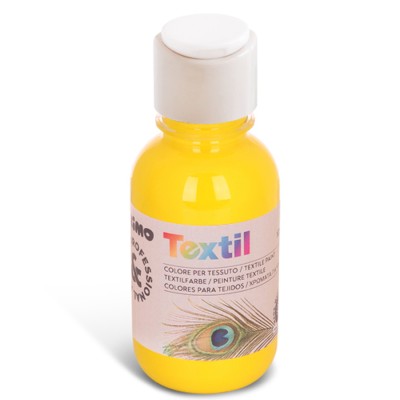 COLORI PER TESSUTO DA 125ML COL. GIALLO PRIMARIO