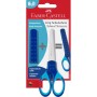 FORBICE GRIP CON COPRILAME D/S COL. BLU