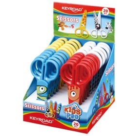 FORBICI IN PLASTICA 13 CM COOL ANIMALS