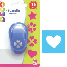 FUSTELLA / PERFORATORE DECORATIVO MM.16 CUORE