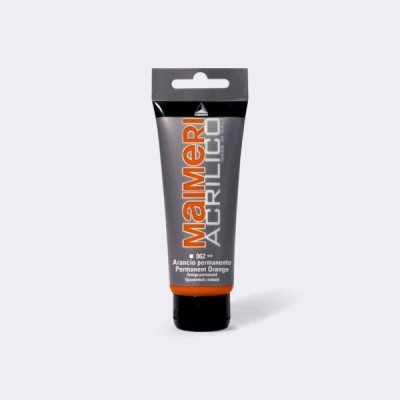 MAIMERI TUBO ACRILICO 75ML COL. ARANCIO PERM