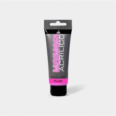 MAIMERI TUBO ACRILICO 75ML COL. ROSA FLUORESCENTE