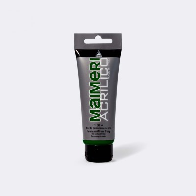 MAIMERI TUBO ACRILICO 75ML COL. VERDE PERM. SCURO