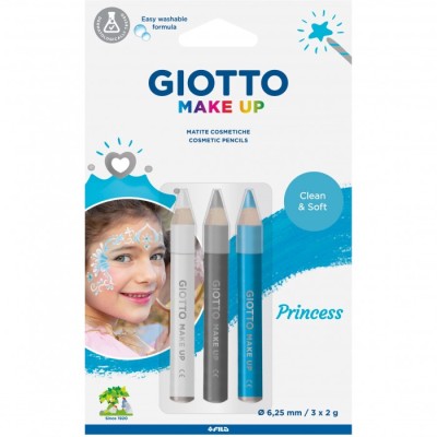 MAKE UP GIOTTO MATITE COSMETICHE PRINCESS DA 3 PZ