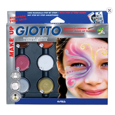 MAKE UP GIOTTO OMBRETTI CREMOSI CLASSIC + PENNELLO