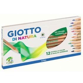 PASTELLI GIOTTO DI NATURA DA 12 FILA