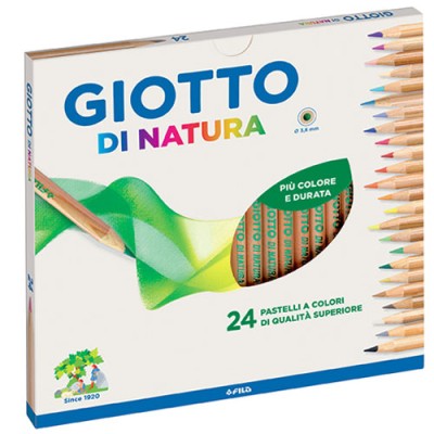 PASTELLI GIOTTO DI NATURA DA 24 FILA