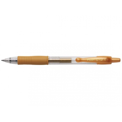 PENNA PILOT G-2 0,7 MM COL. METAL ORO