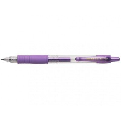 PENNA PILOT G-2 0,7 MM COL. METAL VIOLA