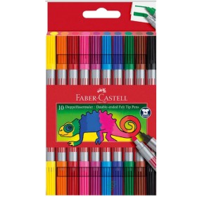 PENNARELLI BIPUNTA DA 10 PZ CLASSIC FABER CASTELL