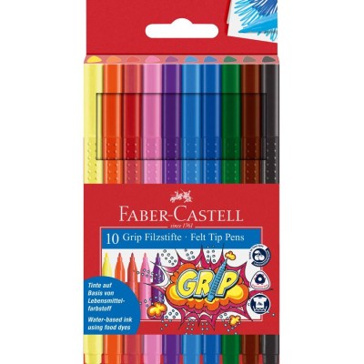 PENNARELLI GRIP COLOUR MARKER DA 10 PZ