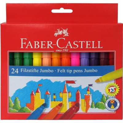 PENNARELLI CASTELLO JUMBO DA 24 FABER CASTEL