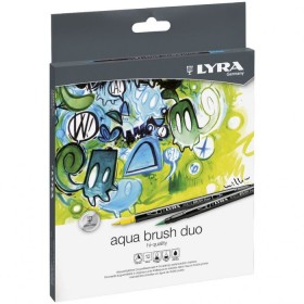 PENNARELLO AQUA BRUSH DUO LYRA SET 12 PZ