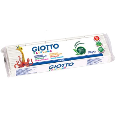 PLASTILINA PATPLUME  350 G. COL. BIANCO GIOTTO