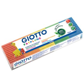 PLASTILINA PATPLUME 10 COL. ASS. 50 G. GIOTTO FILA