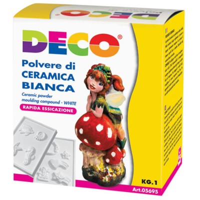 POLVERE DI CERAMICA 1 KG COL. BIANCO