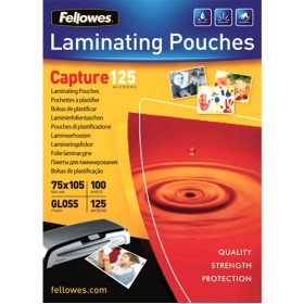 POUCHES LUCIDE 125 MY F.TO  75X105 CF 100 PZ FELLO