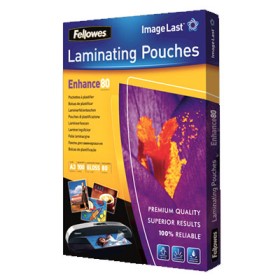 POUCHES LUCIDE 80 MY F.TO A3 CF 100 PZ FELLOWES