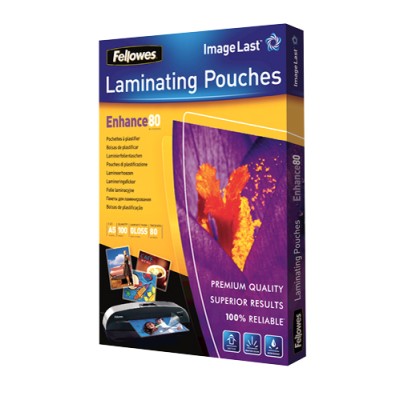 POUCHES LUCIDE 80 MY F.TO A5 CF 100 PZ FELLOWES