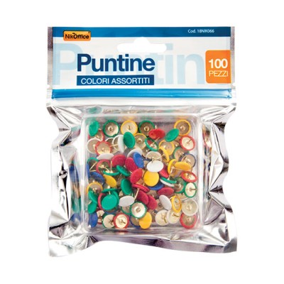 PUNTINE COLORATE DA 100 PZ