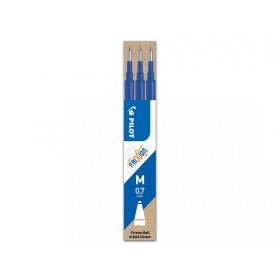 REFIL PILOT FRIXION BALL 0,7 MM CF. DA 3 PZ BLU