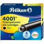 REFIL PELIKAN 4001 TP/6 COL. NERO CF DA 6 PZ