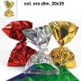 BUSTE REGALO PPL MET. 20X35 CF. DA 100 PZ ORO