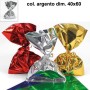 BUSTE REGALO PPL MET. 40X60 CF. DA 50 PZ ARGENTO