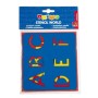 EASYDO SET 6 STENCILS NUMERI E LETTERE CF DA 6 PZ