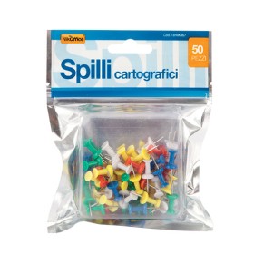 SPILLI CARTOGRAFICI DA 50 PZ COL. ASSORTITI NIK