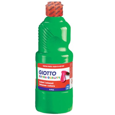 TEMPERA GIOTTO 500 ML COL. VERDE FILA