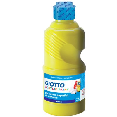 TEMPERA GIOTTO ACRILICA 250 ML COL. GIALLO FILA