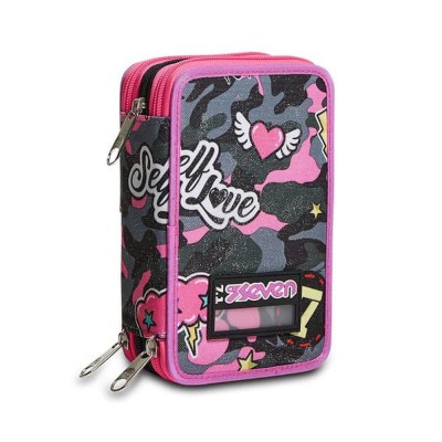 SEVEN ASTUCCIO 3 ZIP CAMOULOVE GIRL