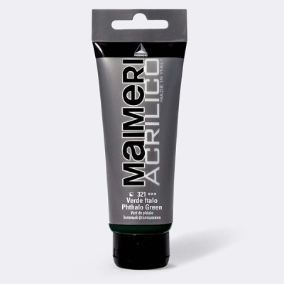 MAIMERI TUBO ACRILICO 75ML COL. VERDE FTALO