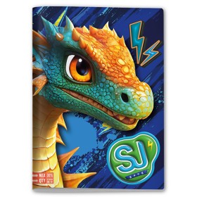 SEVEN MAXI QUADERNO A4 96/100 SJ GANG ANIMALI BOY