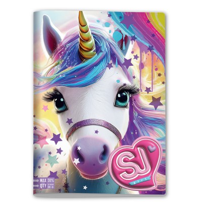 SEVEN MAXI QUADERNO A4 96/100 SJ GANG ANIMALI GIRL