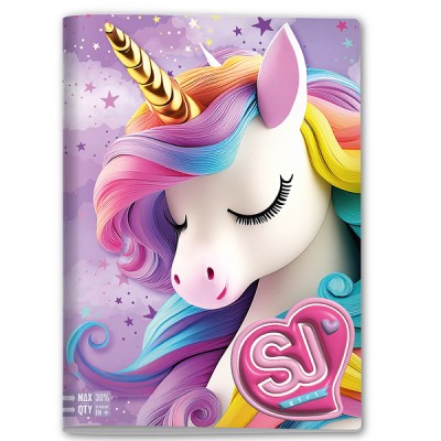 SEVEN MAXI QUADERNO A4 96/100 SJ GANG ANIMALI GIRL