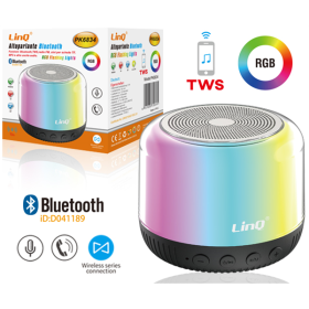 ALTOPARLANTE BLUETOOTH CON LUCI RICARICA TYPE-C