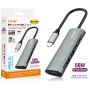 ADATTATORE HUB TYPE-C HUB 5 IN 1