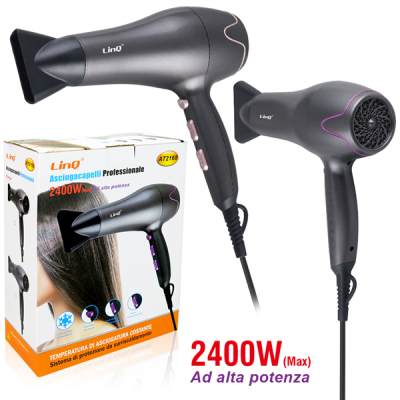 ASCIUGACAPELLI PROFESSIONALE 2400W