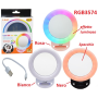 LUCE RGB CON SPECCHIO E CLIP
